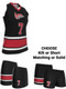 Dawg - Ladies/Girls "Fast Lane" Custom Sublimated Racerback Lacrosse Uniform Racerback All Sports Uniforms