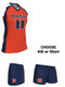 Dawg - Ladies/Girls "Iron Muzzle" Custom Sublimated Racerback Lacrosse Uniform Racerback All Sports Uniforms