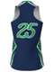 Dawg - Ladies/Girls "Pack Leader" Custom Sublimated Racerback Lacrosse Uniform Racerback All Sports Uniforms