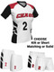 Dawg - Ladies/Girls "Grind" Custom Sublimated Short Sleeve Lacrosse Uniform Short Sleeve All Sports Uniforms