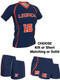 Dawg - Ladies/Girls "No Mercy" Custom Sublimated Short Sleeve Lacrosse Uniform Short Sleeve All Sports Uniforms