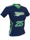Dawg - Ladies/Girls "Pack Leader" Custom Sublimated Short Sleeve Lacrosse Uniform Short Sleeve All Sports Uniforms
