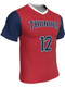 Mens/Youth "Pure Bred" Custom Sublimated Reversible Short Sleeve Lacrosse Game Jersey Short Sleeve All Sports Uniforms