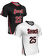 Mens/Youth "War Ready" Custom Sublimated Reversible Short Sleeve Lacrosse Game Jersey Short Sleeve All Sports Uniforms