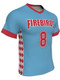 Mens/Youth "Alpha Pak" Custom Sublimated Short Sleeve Lacrosse Game Jersey Short Sleeve All Sports Uniforms