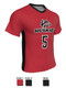 Copy of Mens/Youth "Blackout" Custom Sublimated Short Sleeve Lacrosse Game Jersey Short Sleeve All Sports Uniforms