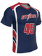 Mens/Youth "Kill Shot" Custom Sublimated Short Sleeve Lacrosse Game Jersey Short Sleeve All Sports Uniforms