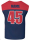 Mens/Youth "Kill Shot" Custom Sublimated Reversible Wide Shoulder Sleeveless Lacrosse Game Jersey Wide Shoulder All Sports Uniforms