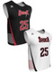 Mens/Youth "War Ready" Custom Sublimated Reversible Wide Shoulder Sleeveless Lacrosse Game Jersey Wide Shoulder All Sports Uniforms