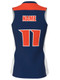 Dawg - Ladies/Girls "Iron Muzzle" Custom Sublimated Sleeveless Lacrosse Uniform Sleeveless All Sports Uniforms