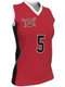 Dawg - Ladies/Girls "Blackout" Custom Sublimated Sleeveless Lacrosse Game Jersey Sleeveless All Sports Uniforms
