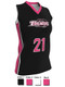 Dawg - Ladies/Girls "Relentless" Custom Sublimated Sleeveless Lacrosse Game Jersey Sleeveless All Sports Uniforms