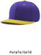 Two-Tone Cotton Twill Baseball Cap