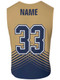Dawg - Mens/Youth "Fighter" Custom Sublimated Reversible Standard Shoulder Sleeveless Lacrosse Practice Jersey Reversible Standard Shoulder All Sports Uniforms