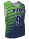 Dawg - Mens/Youth "Frontline" Custom Sublimated Reversible Standard Shoulder Sleeveless Lacrosse Practice Jersey Reversible Standard Shoulder All Sports Uniforms