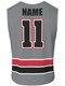 Dawg - Mens/Youth "Top Dawg" Custom Sublimated Reversible Standard Shoulder Sleeveless Lacrosse Practice Jersey Reversible Standard Shoulder All Sports Uniforms