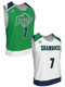 Dawg - Mens/Youth "Earned" Custom Sublimated Reversible Standard Shoulder Sleeveless Lacrosse Practice Jersey Reversible Standard Shoulder All Sports Uniforms