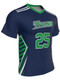 Dawg - Mens/Youth "Top Dawg" Custom Sublimated Short Sleeve Lacrosse Uniform Short Sleeve All Sports Uniforms