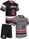 Dawg - Mens/Youth "Top Dawg" Custom Sublimated Short Sleeve Reversible Lacrosse Uniform Reversible Short Sleeve All Sports Uniforms