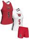 Dawg - Ladies/Girls "Blackout" Custom Sublimated Reversible Lacrosse Uniform Set Ladies Practice Uniforms All Sports Uniforms