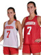 Womens/Girls "Velocity" Reversible Racerback Lacrosse Pinnie Set Uniform Sets All Sports Uniforms