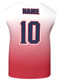 Dawg - Mens/Youth "Pure Bred Gradient" Custom Sublimated Reversible Wide Shoulder Sleeveless Lacrosse Jersey Reversible Wide Shoulder All Sports Uniforms