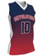 Dawg - Ladies/Girls "Sideline Gradient" Custom Sublimated Sleeveless Lacrosse Uniform Sleeveless All Sports Uniforms