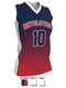Dawg - Ladies/Girls "Sideline Gradient" Custom Sublimated Sleeveless Lacrosse Uniform Sleeveless All Sports Uniforms