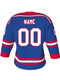 Dawg - Adult/Youth "New York Dawg" Custom Sublimated Laced Yoked Hockey Jersey