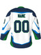 Dawg - Adult/Youth "Chain Breaker" Custom Sublimated Reversible V-Neck Yoked Hockey Jersey