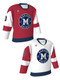 Dawg - Adult/Youth "Classic" Custom Sublimated Reversible V-Neck Yoked Hockey Jersey