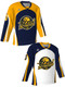 Dawg - Adult/Youth "Rabid Dawg" Custom Sublimated Reversible V-Neck Yoked Hockey Jersey