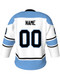 Dawg - Adult/Youth "One Timer" Custom Sublimated Reversible V-Neck Yoked Hockey Jersey