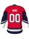 Dawg - Adult/Youth "Slash" Custom Sublimated Reversible V-Neck Yoked Hockey Jersey
