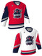 Dawg - Adult/Youth "Slash" Custom Sublimated Reversible V-Neck Yoked Hockey Jersey