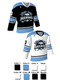 Dawg - Adult/Youth "One Timer" Custom Sublimated Reversible V-Neck Yoked Hockey Jersey + Socks