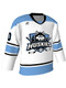 Dawg - Adult/Youth "One Timer" Custom Sublimated Reversible V-Neck Yoked Hockey Jersey + Socks