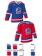 Dawg - Adult/Youth "New York Dawg" Custom Sublimated Reversible V-Neck Yoked Hockey Jersey