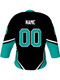 Dawg - Adult/Youth "Play Maker" Custom Sublimated V-Neck Yoked Hockey Jersey + Socks