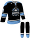 Dawg - Adult/Youth "One Timer" Custom Sublimated Laced Yoked Hockey Jersey + Socks