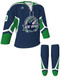 Dawg - Adult/Youth "Power Play" Custom Sublimated Laced Yoked Hockey Jersey + Socks