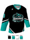 Dawg - Adult/Youth "Play Maker" Custom Sublimated V-Neck Non-Yoked Hockey Jersey