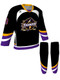 Dawg - Adult/Youth "Hat Trick" Custom Sublimated V-Neck Non-Yoked Hockey Jersey + Socks