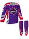 Dawg - Adult/Youth "Slapshot" Custom Sublimated V-Neck Non-Yoked Hockey Jersey + Socks