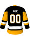 Dawg - Adult/Youth "Pittsburgh Dawg" Custom Sublimated V-Neck Non-Yoked Hockey Jersey + Socks