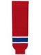 Adult/Youth Athletic Knit "Knitted Striped" Hockey Socks