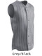 "Sleeveless Yankee Pinstripe" Button Front Baseball Jersey