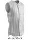"Sleeveless Yankee Pinstripe" Button Front Baseball Jersey