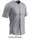 "Yankee Pinstripe" Button Front Baseball Jersey