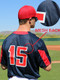 "Breathable Paragon" Two-Button Baseball Jersey